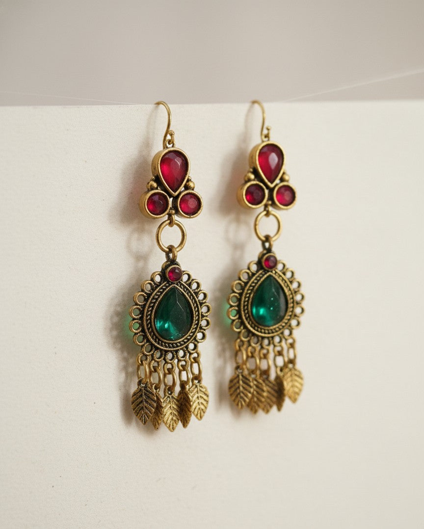 Zahira Regal Dangler Earrings