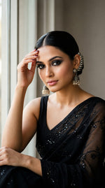 Spike Crown Pearl Jhumka Ear Cuff