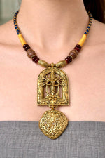 Dhokra Durga Heritage Tribal necklace