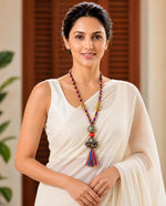 Ayat Multicolour Thread Tassel Pendant Necklace