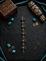 Tabassum Antique Owl Charm Bracelet