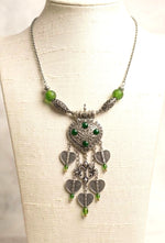 Ottoman Emerald Filigree Heritage Necklace