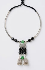 Jaali Jhumka Drop Choker Necklace