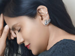 Folk Tale Peacock Studs
