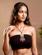 Golden Leaf Whisper Necklace