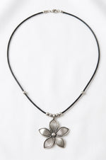 Wild Bloom Flower Pendant Necklace