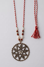 Star Compass Mandala Pendant Necklace