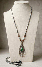 Sage Garden Chandelier Pendant Necklace