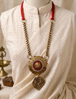 Lakshmi Temple Gold Pendant Necklace