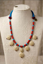 Bazaar Disc Coin Bead Necklace