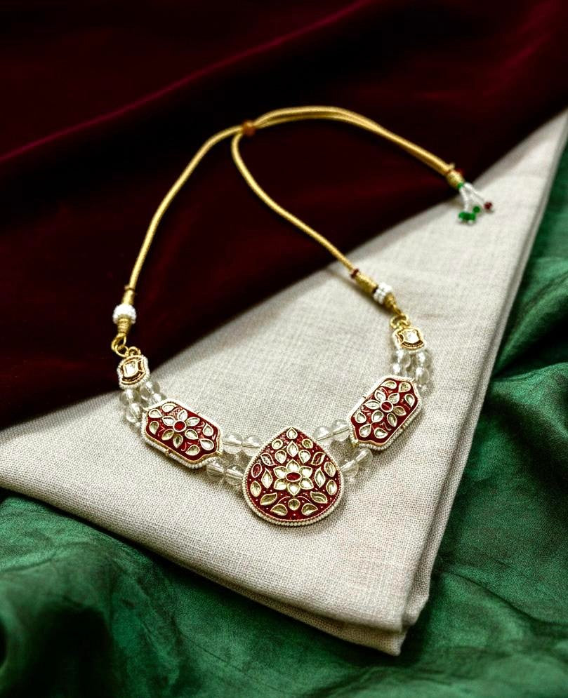 Riyasat Kundan Heritage Necklace