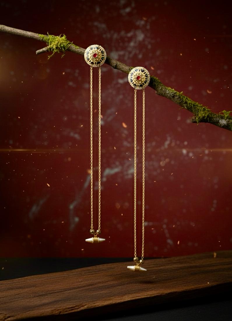 Zarqa Noor Kashmiri Dejhoor Earrings