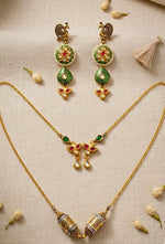 Dejhoor Athoor Earrings Detachable Chain