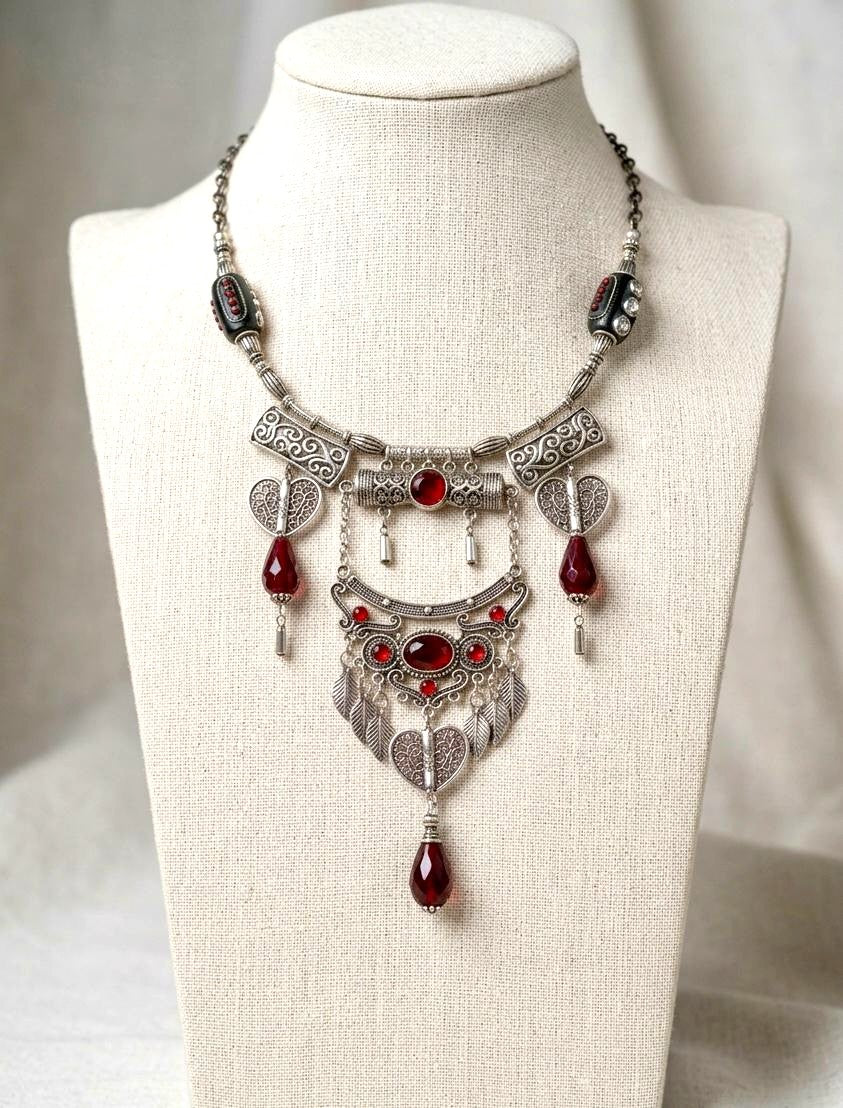 Turkish Tribal Statement Necklace