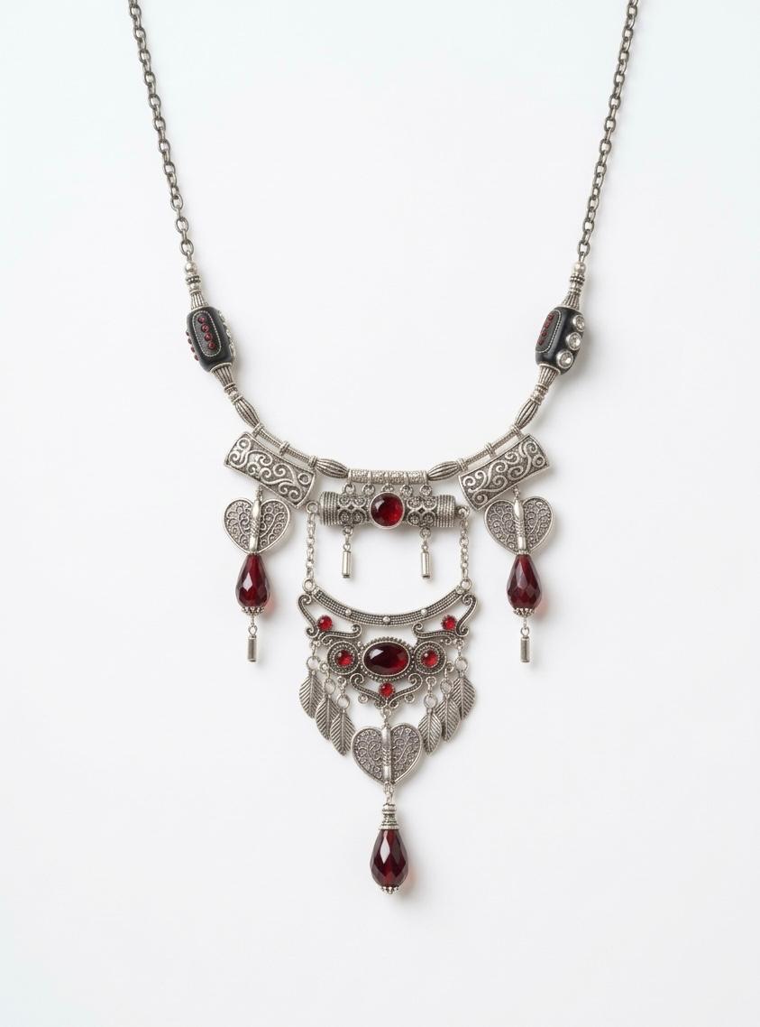 Turkish Tribal Statement Necklace