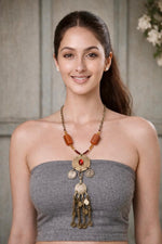 Afghan Nomadic Kuchi Statement Necklace