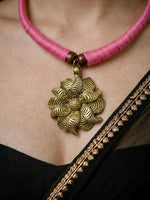 Dhokra Style Hasli Statement Necklace