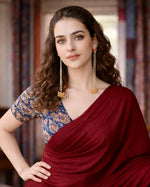 Kashmiri Dejhoor Pearl Chain Earrings