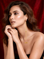 Kashmiri Dejhoor Long Chain Earrings