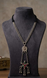 Afghan Cross Pendant Chain Necklace