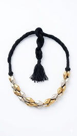 Dholki Dual-Tone Bead Choker