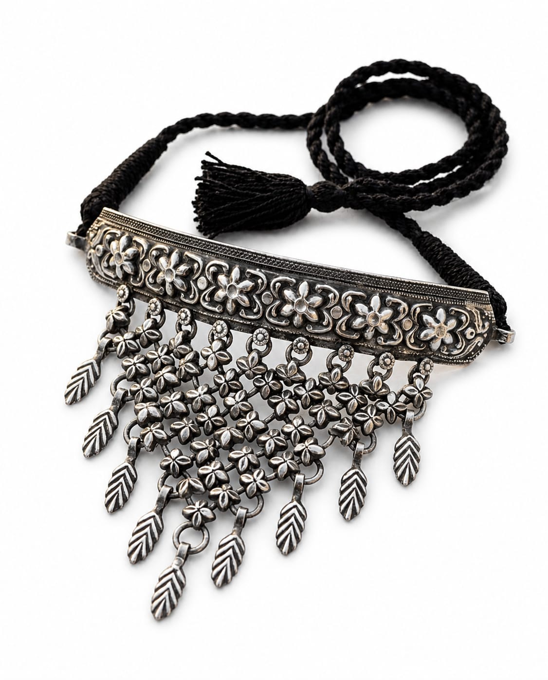 Pushpa Jaal Floral Bib Choker