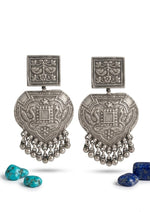 Mayura Bird Jhumka Drop Earrings