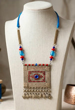 Roshni Kuchi Stone Plaque Necklace