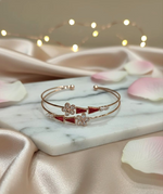 Scarlet Blossom Cuff
