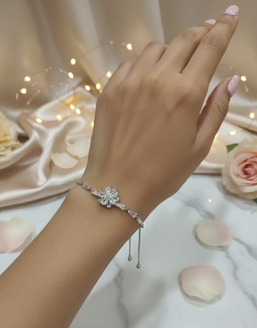 Diamond Bloom Bracelet