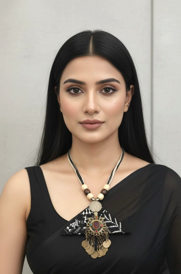 Nira Coin Boho Necklace