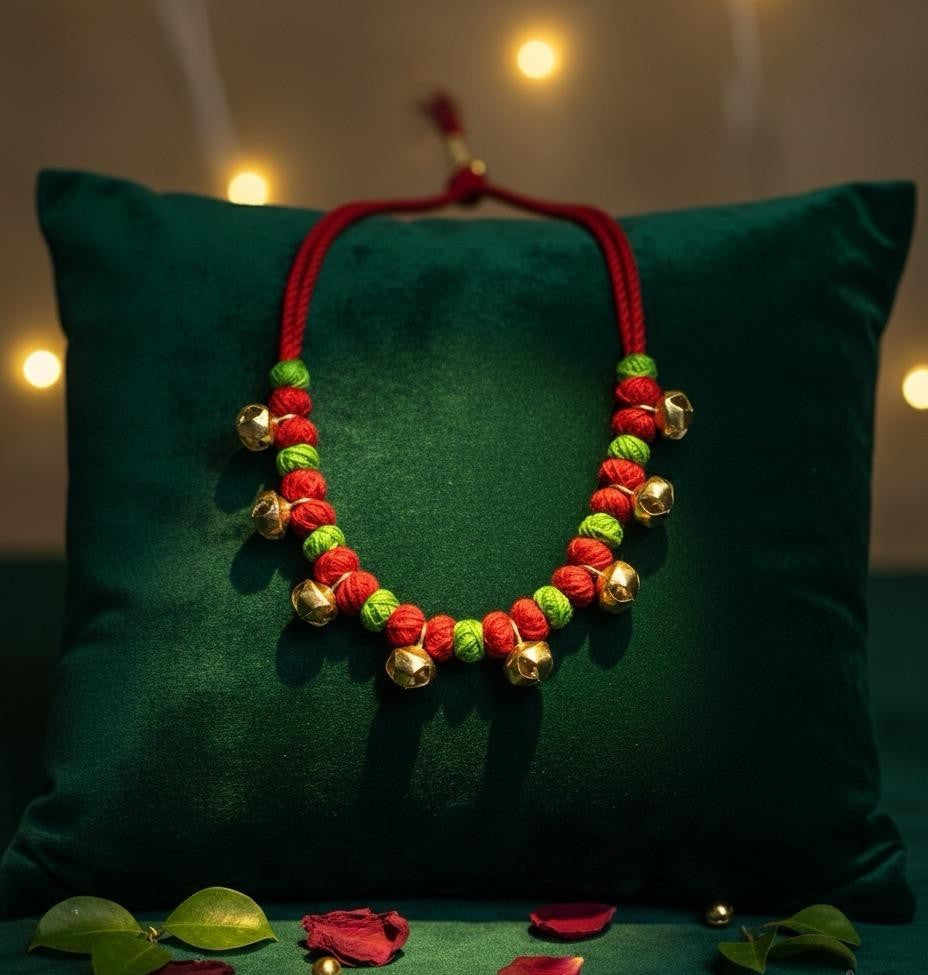 Aarohi Festive Ghungroo Necklace