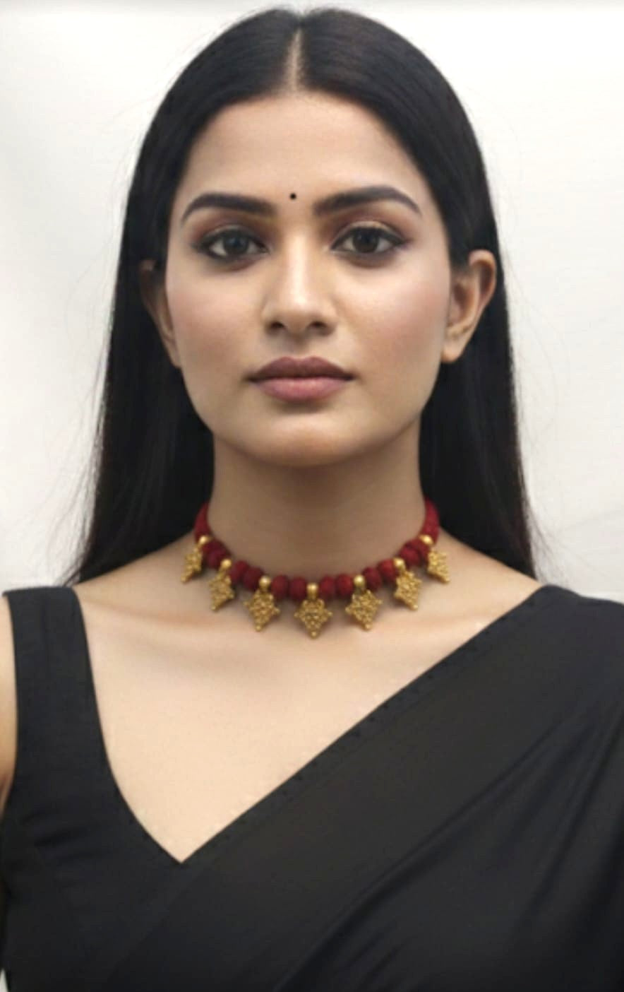 Mira Red Heritage Necklace