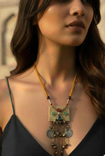Zaina Coin Drop Necklace