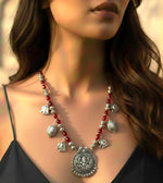 Elephant Motif Tribal Necklace
