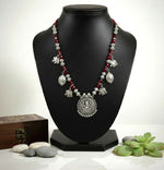 Elephant Motif Tribal Necklace