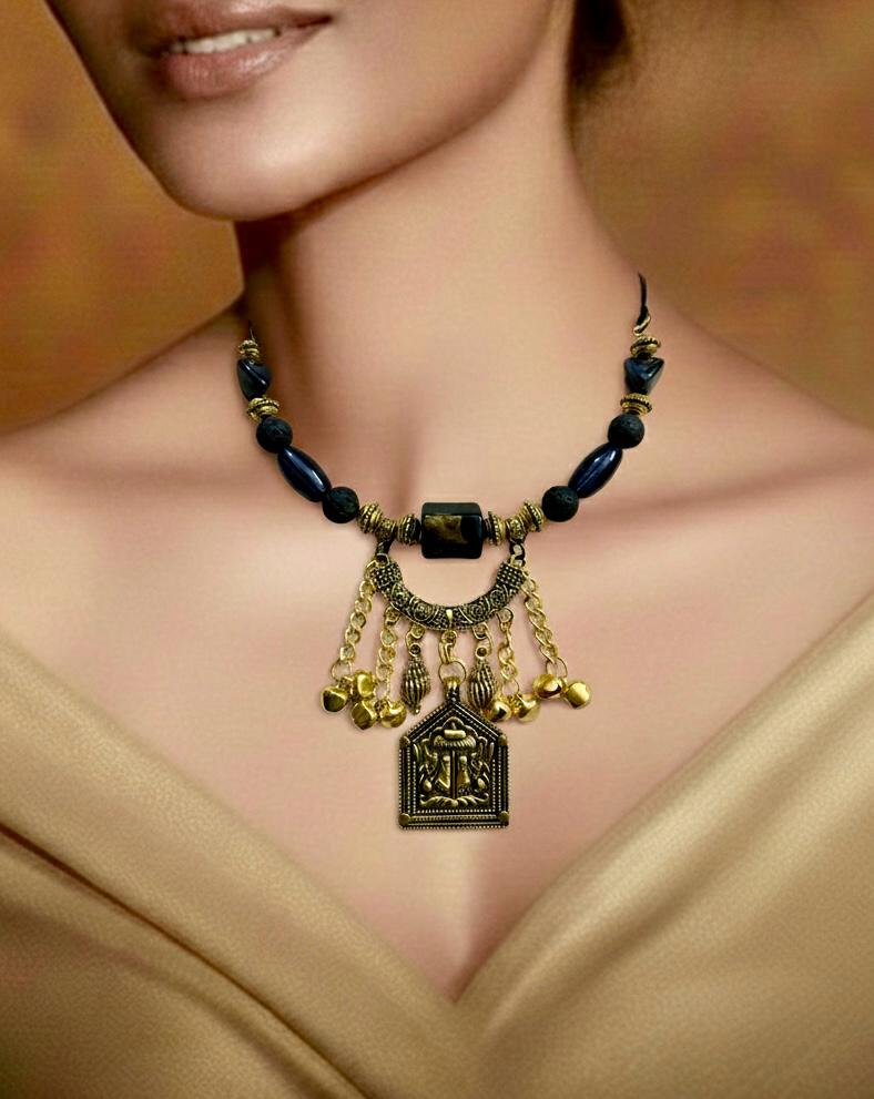 Lakshmi foot Necklace