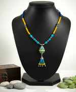 Yellow Turquoise Tribal Necklace