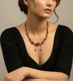 Tibetan Bead Tribal Necklace