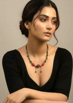 Tibetan Bead Tribal Necklace