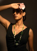 Green Chain Tribal Necklace