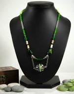 Green Chain Tribal Necklace