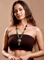 Ladakh Multicolor Tribal Pendant Necklace
