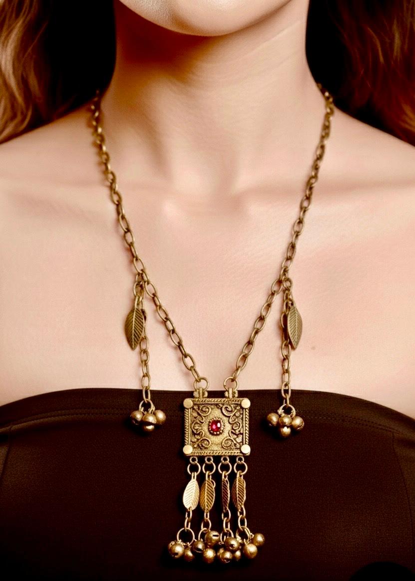 Turkmen Tribal Necklace