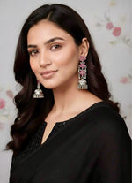 Kamini Lotus Jhumkas