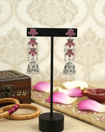 Kamini Lotus Jhumkas