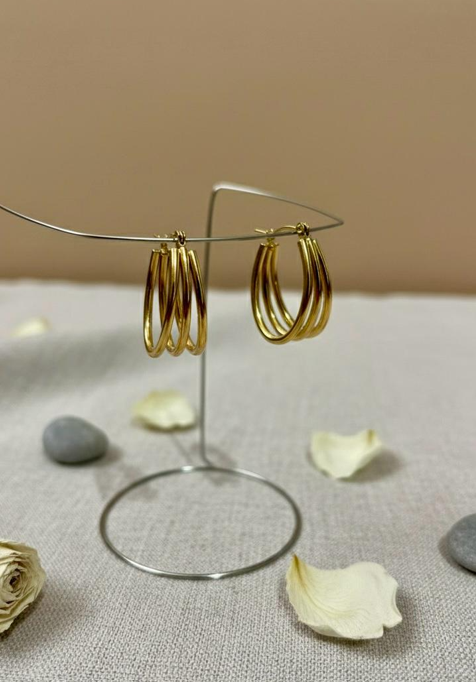 Trio Curve Hoops