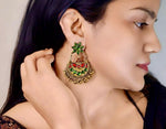 Noor Jhalar Crescent Earrings