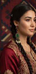 Zahira Regal Dangler Earrings