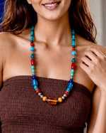 Himalayan Trade Route Bead Necklace